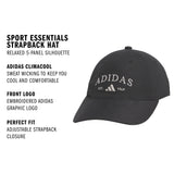 adidas Women's Sport Essentials Strapback Hat-2