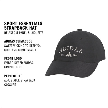 adidas Women's Sport Essentials Strapback Hat-2