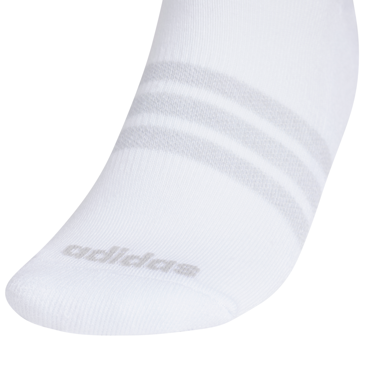 adidas Women's Cushioned 3-Stripe 4.0 3-Pack No Show Sock-4