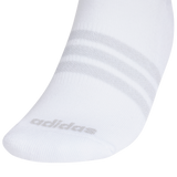 adidas Women's Cushioned 3-Stripe 4.0 3-Pack No Show Sock-4