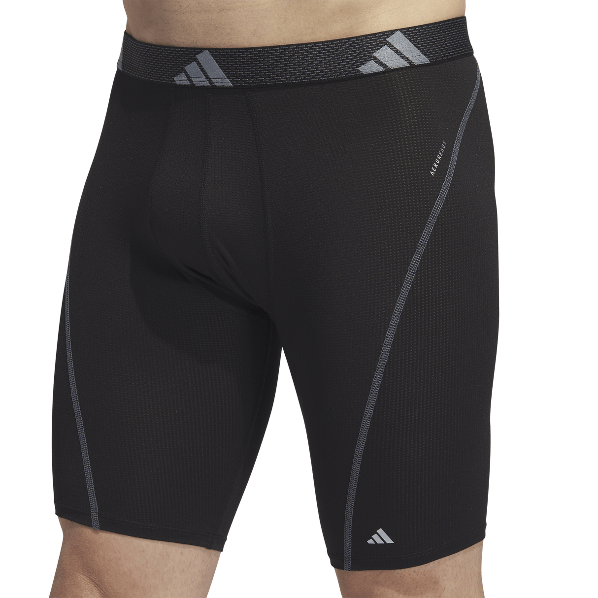 adidas Men's Performance Mesh 3-Pack Long Boxer Brief-3