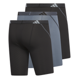 adidas Men's Performance Mesh 3-Pack Long Boxer Brief-5