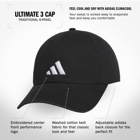 adidas Men's Ultimate 3 Cap-2
