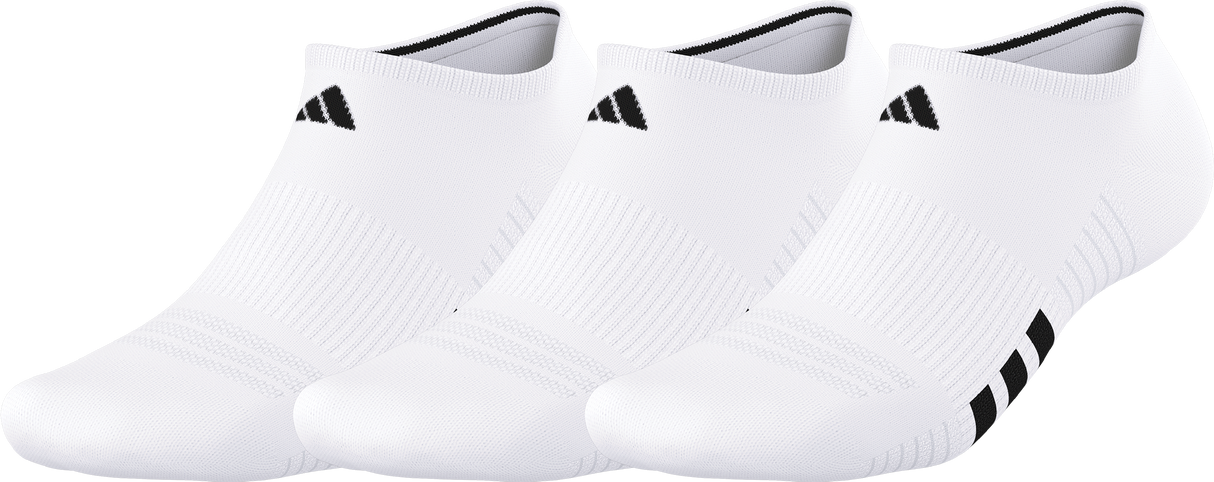 adidas Men's Cushioned 4.0 3-Pack No Show Sock-1