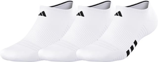 adidas Men's Cushioned 4.0 3-Pack No Show Sock-1