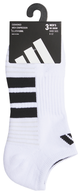 adidas Men's Cushioned 4.0 3-Pack No Show Sock-5