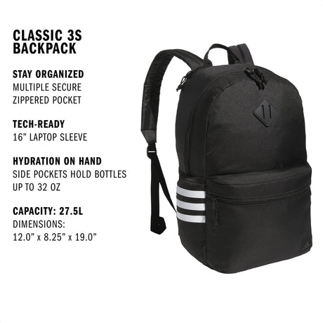 adidas Classic 3S 5 Backpack-2