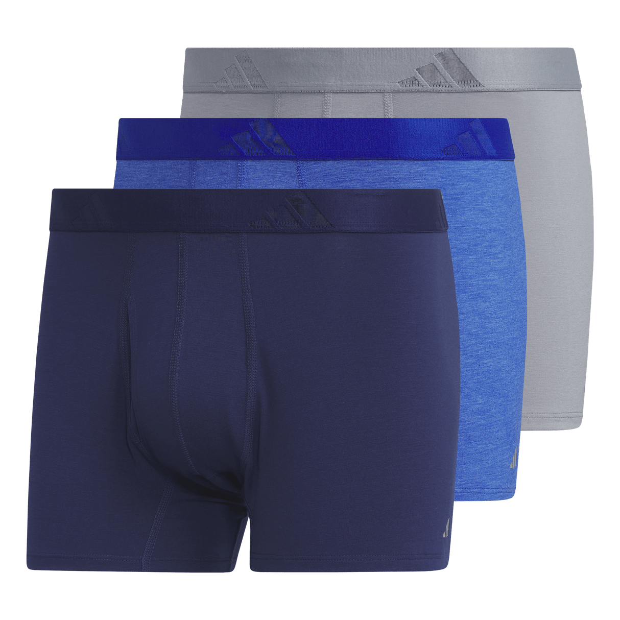 adidas Men's Luxe Comfort 3-Pack Trunk-1
