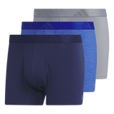 adidas Men's Luxe Comfort 3-Pack Trunk-1