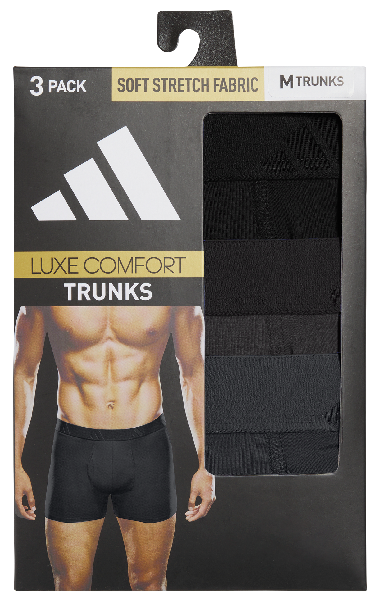 adidas Men's Luxe Comfort 3-Pack Trunk-10