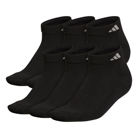 adidas Women's Athletic Cushioned 6-Pack Low Cut Sock-1