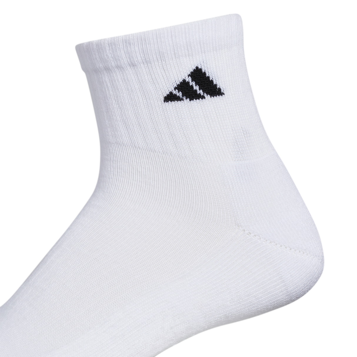 adidas Men's Athletic Cushioned 6-Pack Quarter Sock-3