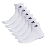 adidas Men's Athletic Cushioned 6-Pack Quarter Sock-8