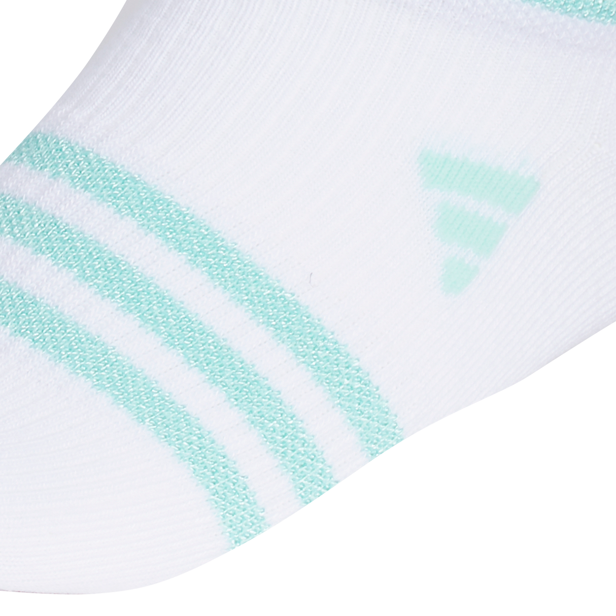 adidas Girl's Superlite 3.0 6-Pack No Show Sock-3