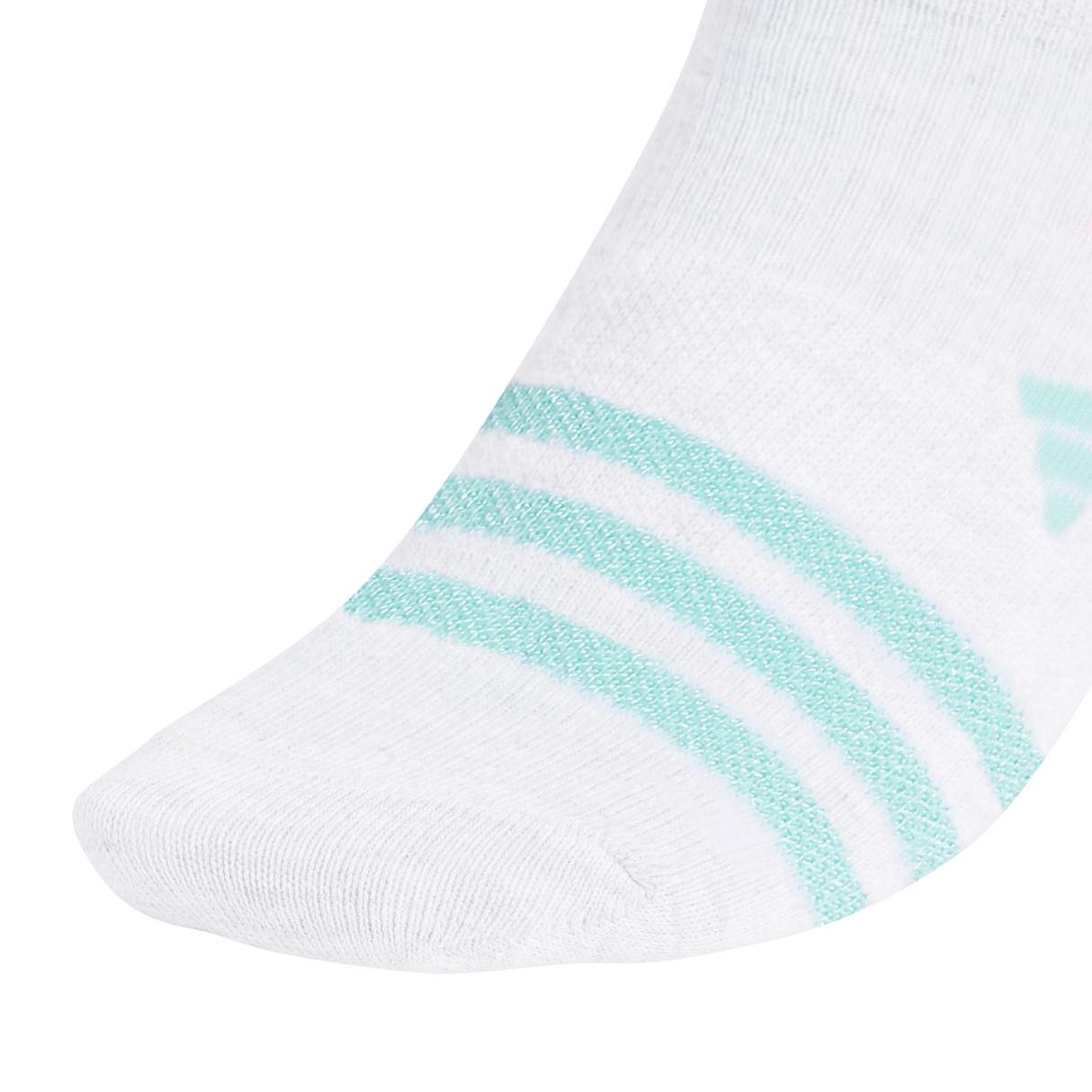 adidas Girl's Superlite 3.0 6-Pack No Show Sock-4