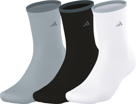 adidas Women's Cushioned Comfort 2.0 3-Pack Crew Sock-1