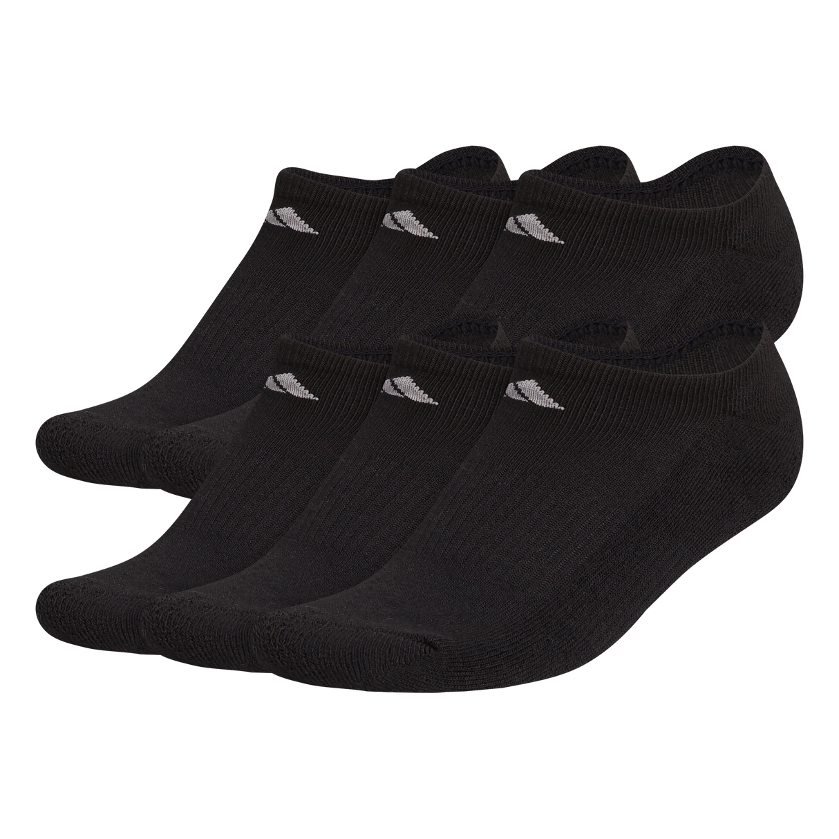 adidas Women's Athletic Cushioned 6-Pack No Show Sock-1