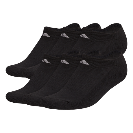 adidas Women's Athletic Cushioned 6-Pack No Show Sock-1