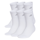 adidas Women's Classic Cushioned 6-Pack Crew Sock-1