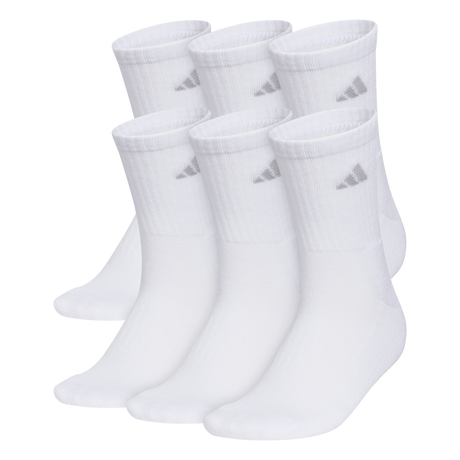 adidas Women's Classic Cushioned 6-Pack Crew Sock-1