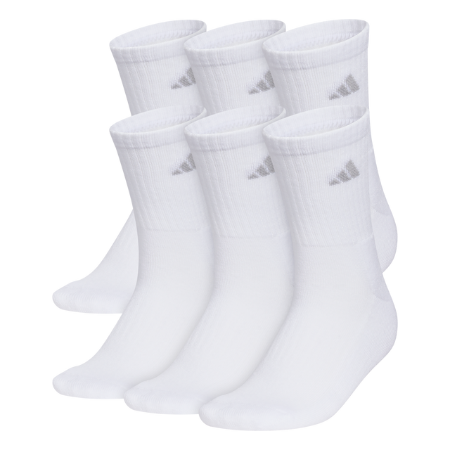 adidas Women's Classic Cushioned 6-Pack Crew Sock-1
