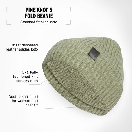 adidas Pine Knot 5 Fold Beanie-2