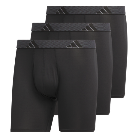 adidas Men's Microfiber 3-Pack Boxer Brief-1