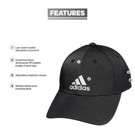 adidas Youth Decision 2 Hat-2