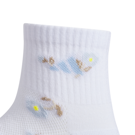 adidas Girl's Cushioned Graphic 2.0 6-Pack Quarter Sock-2
