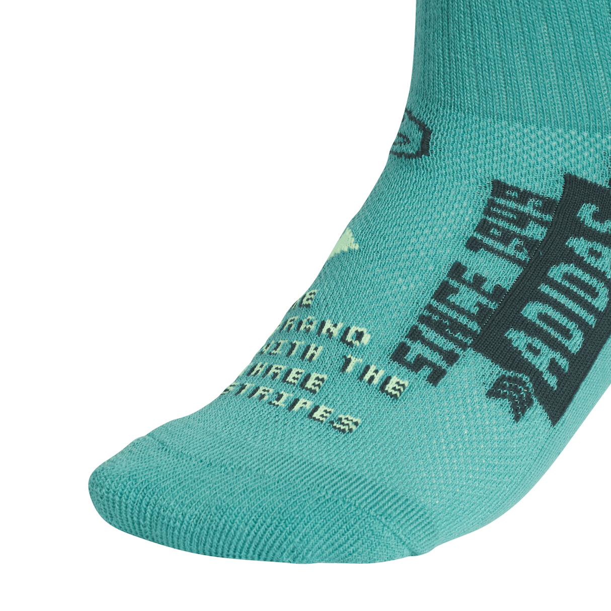 adidas Youth Cushioned Graphic 6-Pack Quarter Sock-4