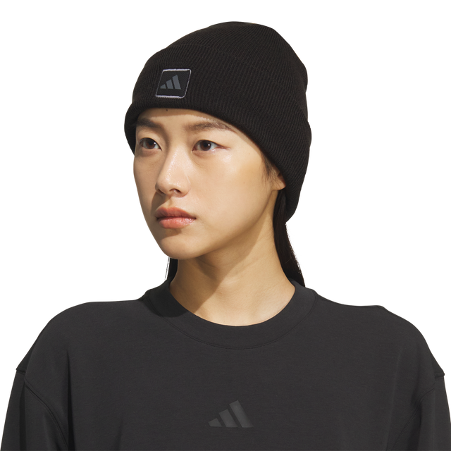adidas Women's Performance Wide Cuff Fold Beanie-1