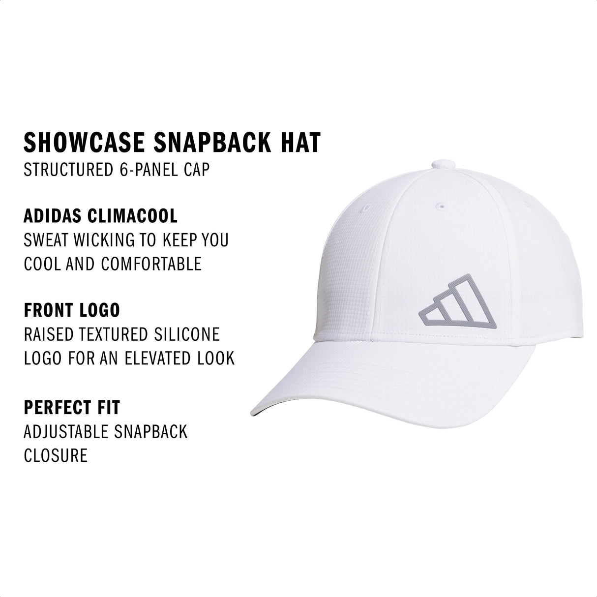 adidas Men's Showcase Snapback Hat-2