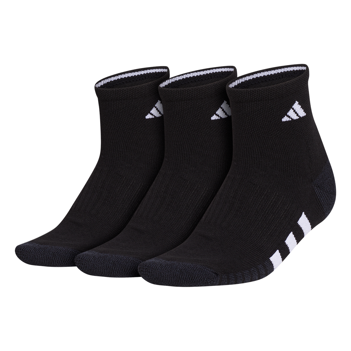 adidas Women's Cushioned 3.0 3-Pack Quarter Sock-1