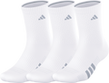 adidas Women's Cushioned 4.0 3-Pack Crew Sock-1