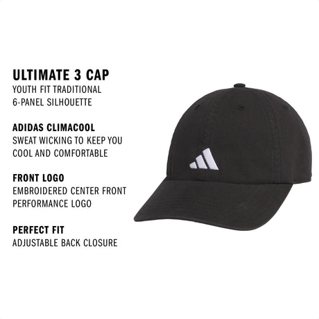 adidas Youth Ultimate 3 Cap-2