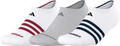 adidas Men's Cushioned 3-Stripe 4.0 3-Pack No Show Sock-1