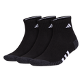 adidas Men's Cushioned 3.0 3-Pack Quarter Sock-1