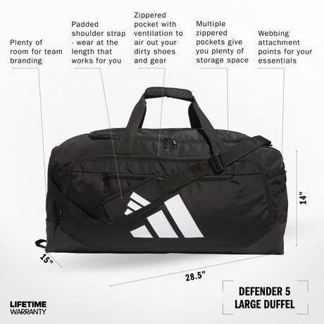 adidas Defender 5 Large Duffel-2