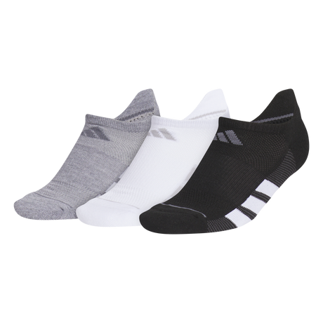 adidas Women's All Day Training 3-Pack No Show Sock-1