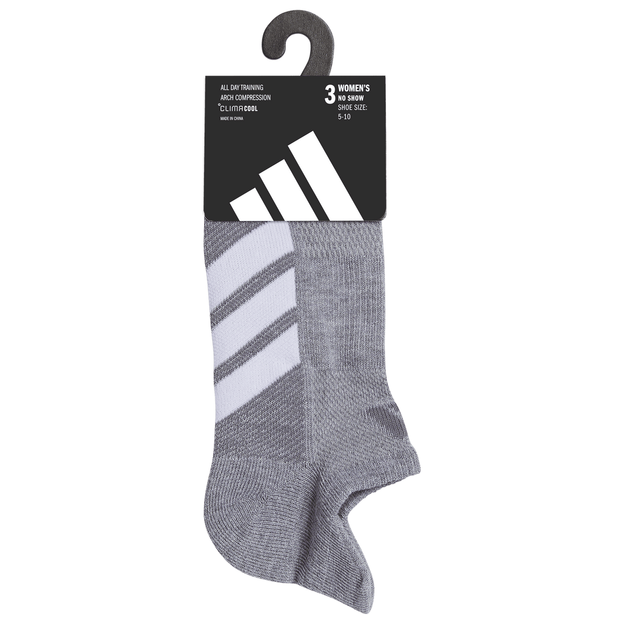 adidas Women's All Day Training 3-Pack No Show Sock-6