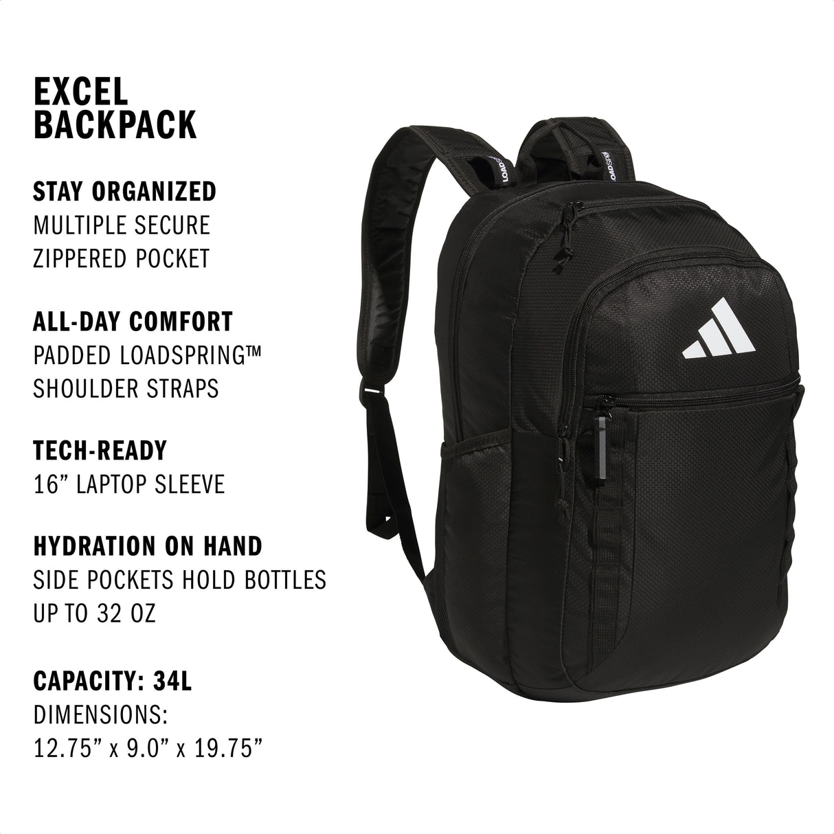 adidas Excel 7 Backpack-2
