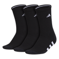 adidas Women's Cushioned 3.0 3-Pack Crew Sock-1