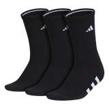 adidas Women's Cushioned 3.0 3-Pack Crew Sock-1