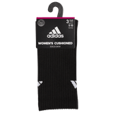 adidas Women's Cushioned 3.0 3-Pack Crew Sock-7