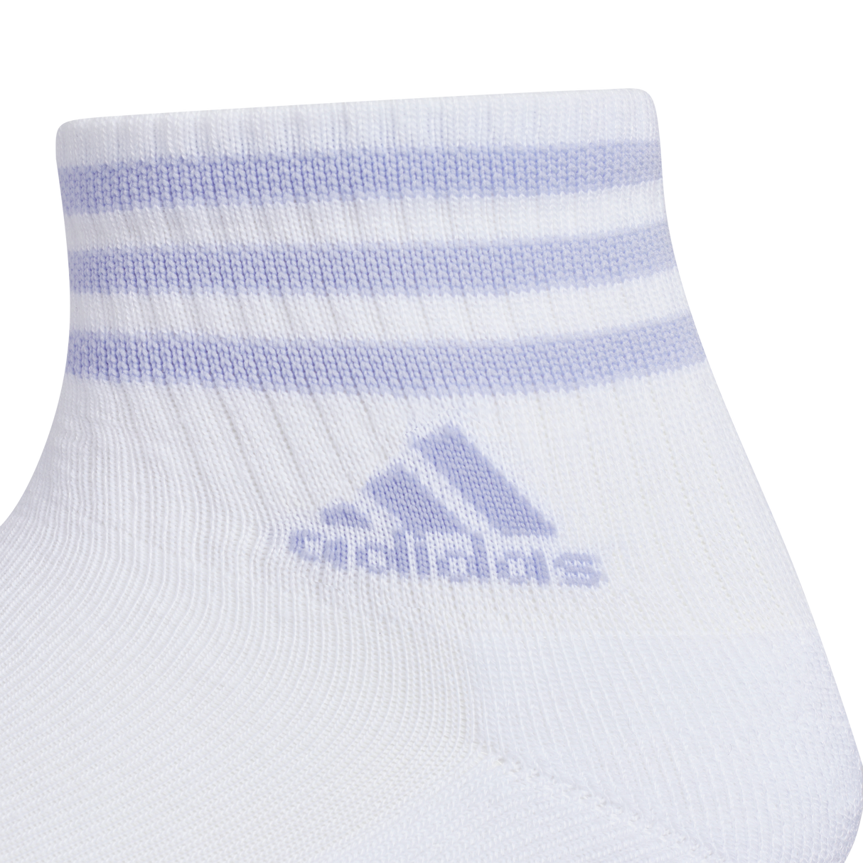 adidas Women's Cushioned 3-Stripe 3.0 3-Pack High Quarter Sock-3