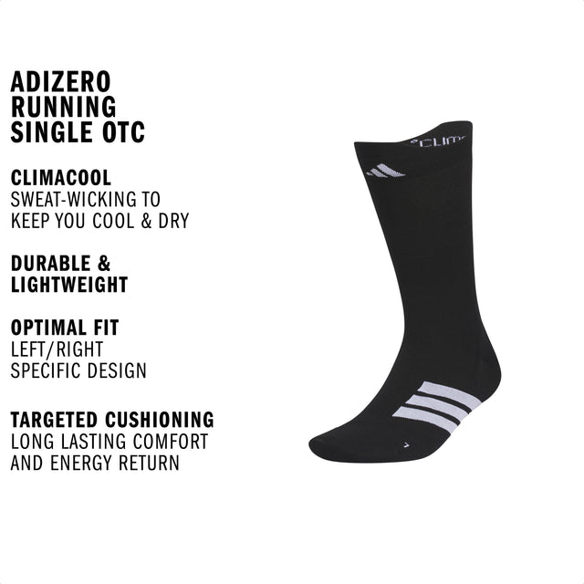adidas Unisex Adizero Running Single OTC Sock-2