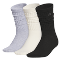 adidas Women's Athletic Scrunch 3-Pack Crew Sock-1