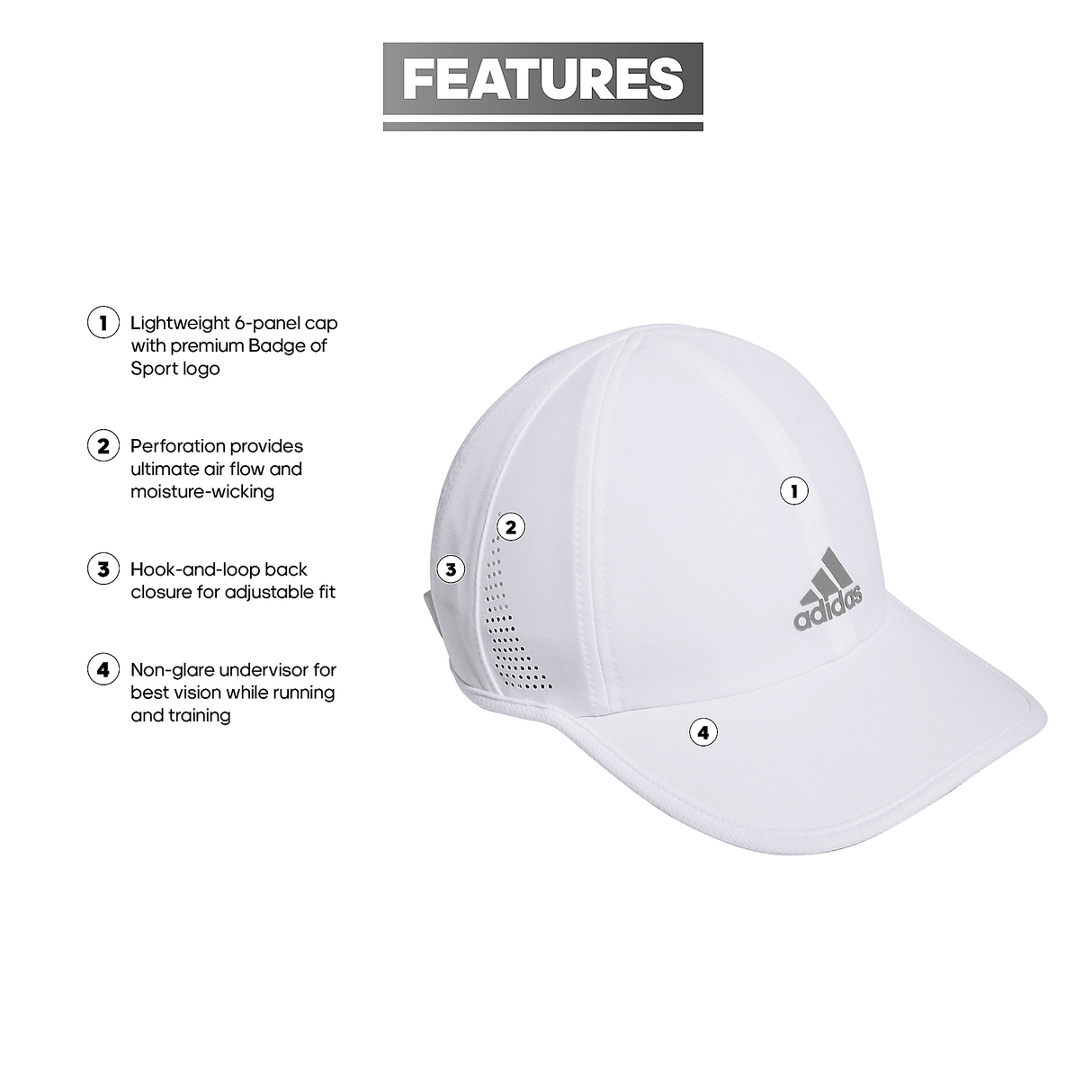 adidas Women's Superlite 2 Cap-2