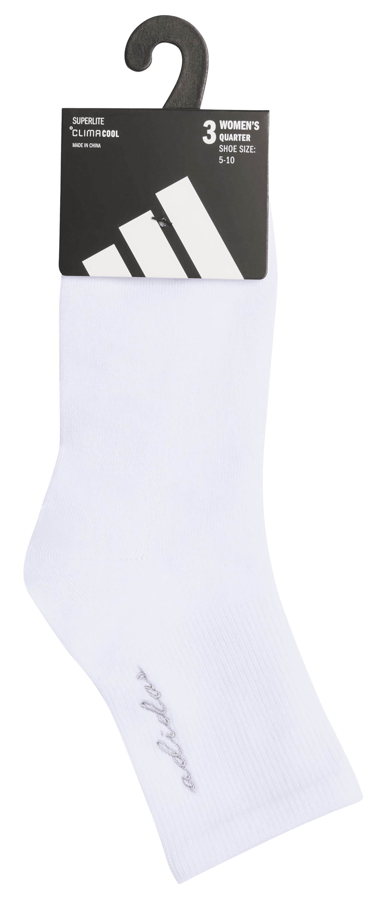 adidas Women's Luxe 3-Pack High Quarter Sock-6