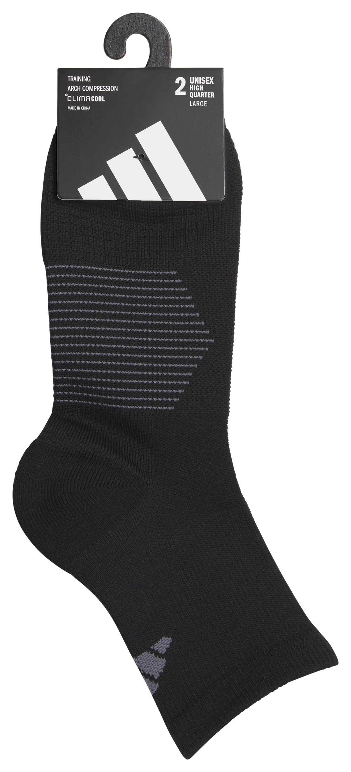 adidas Unisex Superlite Performance 2.0 2-Pack High Quarter Sock-6